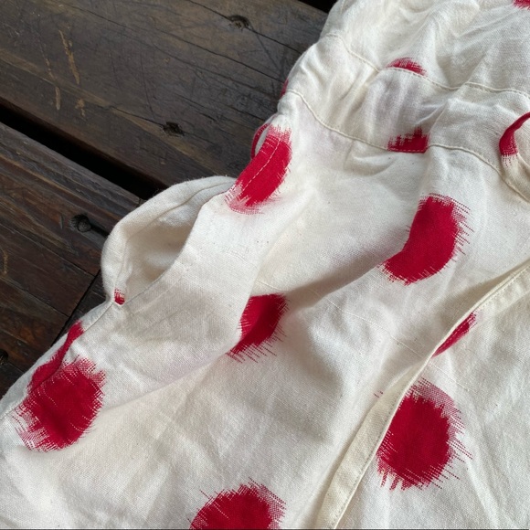 The Odell’s anthropologie polka dot red dress - Picture 5 of 8
